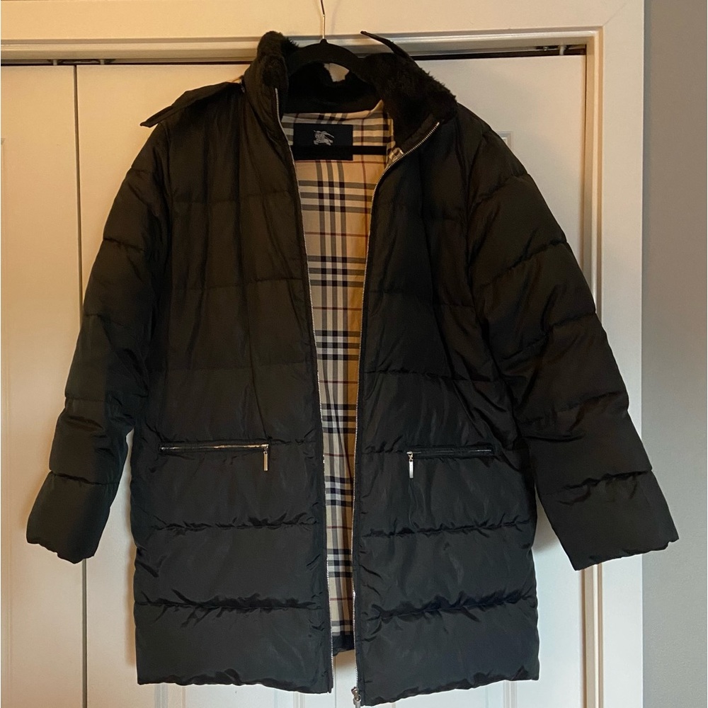 Down Quilted Burberry Coat